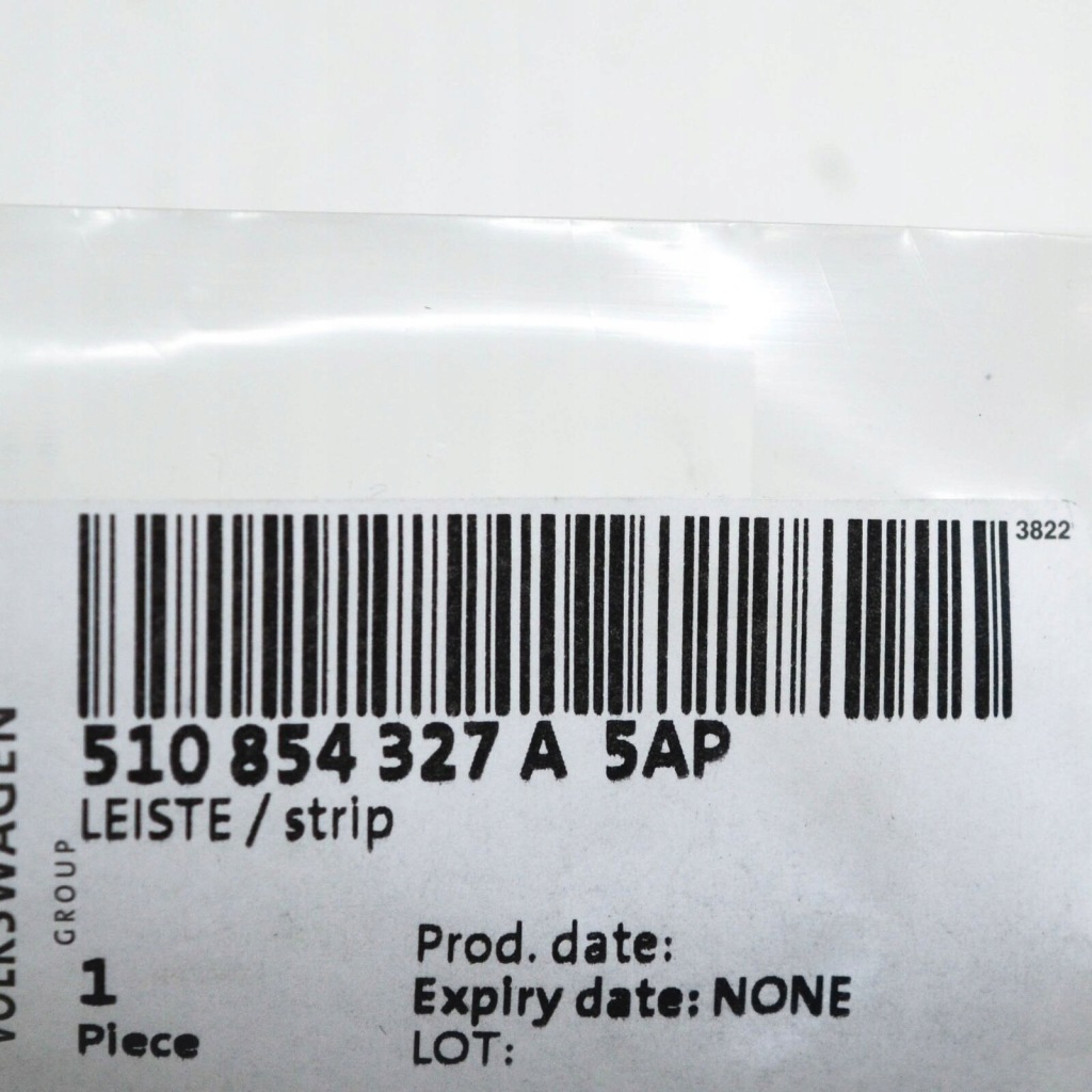 фото №9, Vw golf sportsvan mk7 передняя часть лобовое стекло left вертикальный trim 510854327a5ap