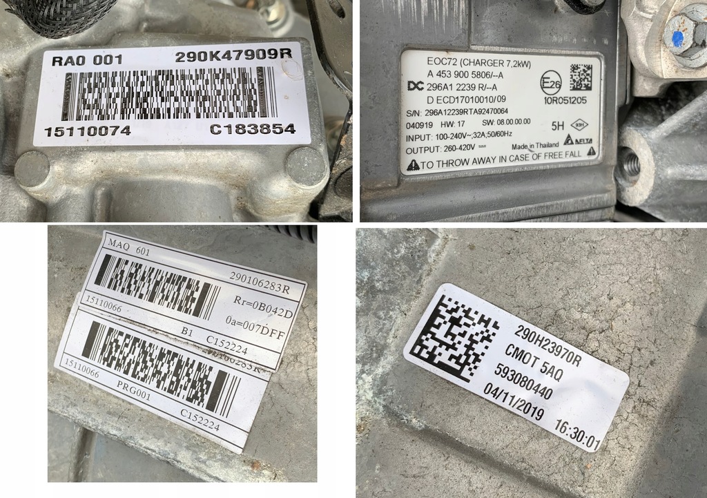 фото №15, Renault kangoo z.e. двигун ra0001 290k47909r 296a12239r a4539005806 maq601