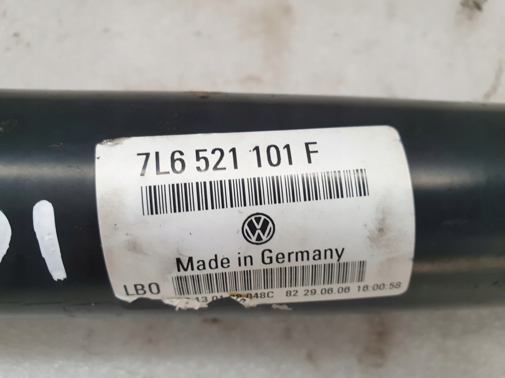 фото №5, Audi q7 vw touareg wal привідний 7l6521101f