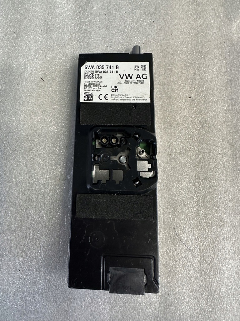 фото №1, !vw golf viii 8 модуль антенны 5wa035741b!