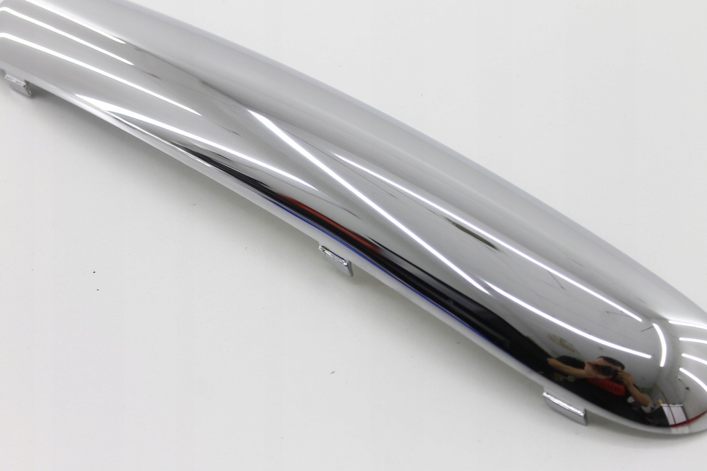 фото №3, Mini r50 r52 r53 молдинг хром лівий бампер перед nowa