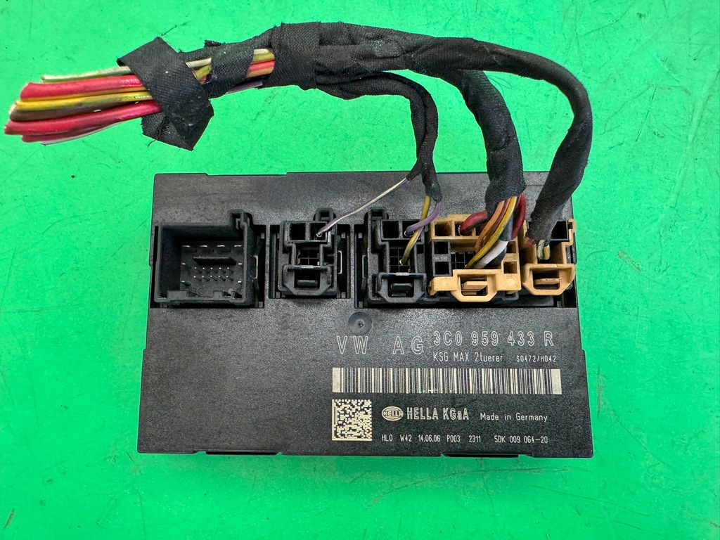 фото №7, Бортовий комп'ютер набір стартовий імобілайзер запуск 06f906056fb vw passat b6 2.0 fsi 05-