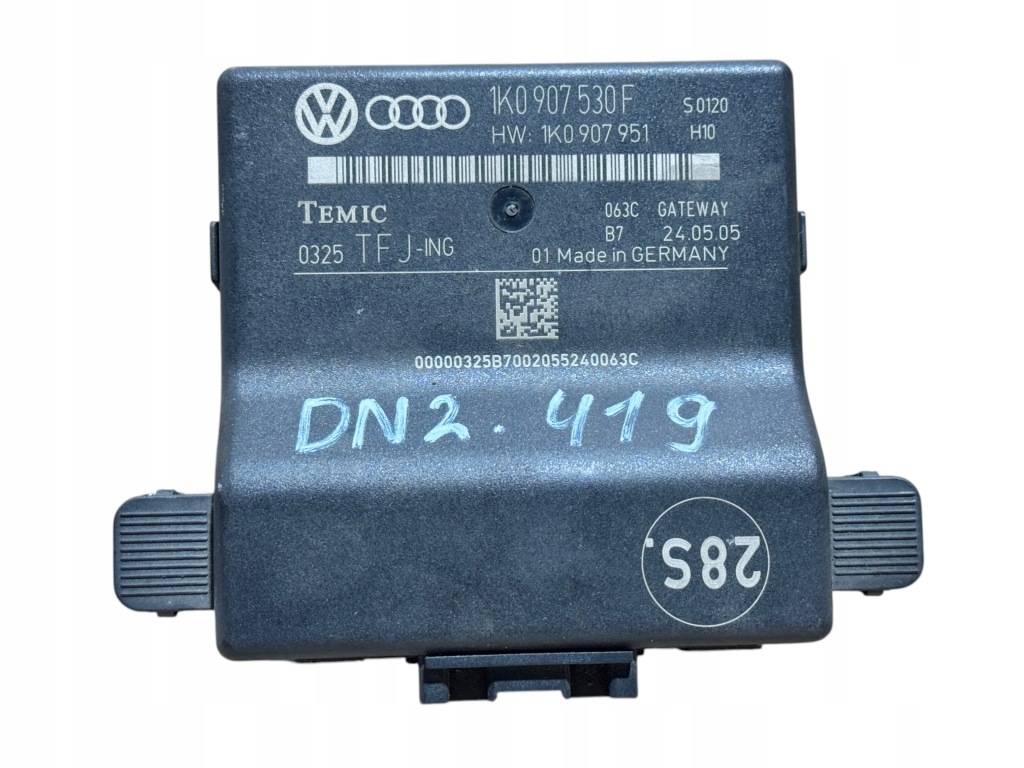 фото №1, Блок управления модуль шлюз vw golf v 1k0907530f