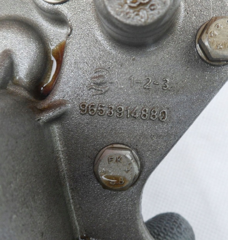 фото №7, Насос масляная 1.4 8v fiat fiorino qubo 9655020688