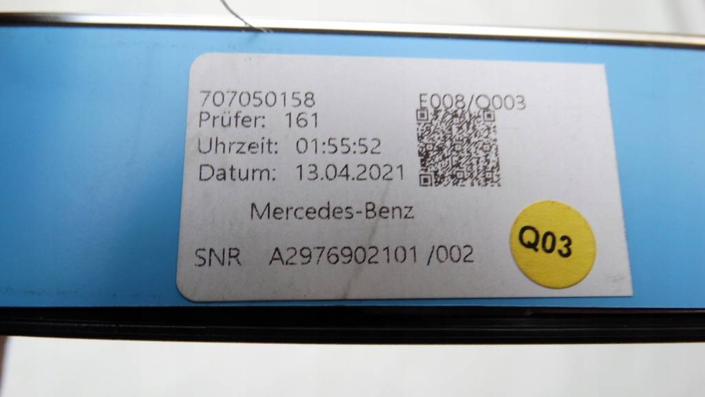 фото №9, Mercedes eqs v297 2021- молдинг двері ліва задня хром a2976902101