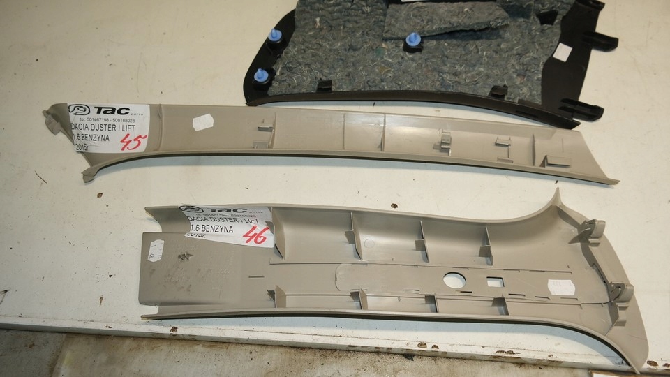 фото №9, Пластик защита стойка левая правая a b c duster i