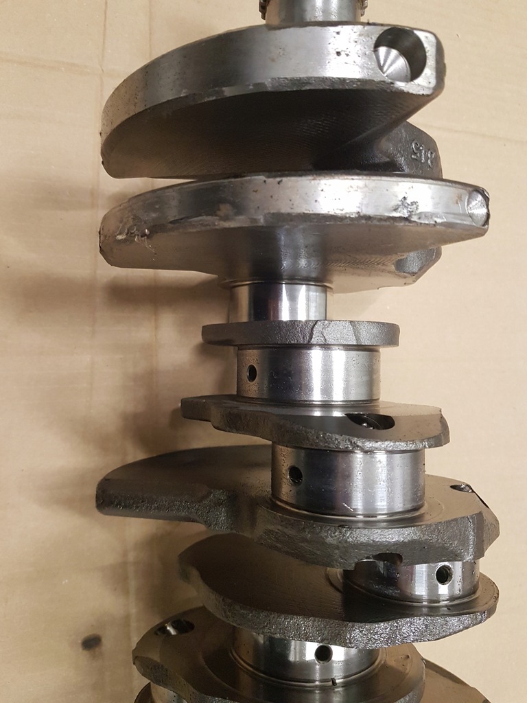 фото №3, Nissan gt-r r35 vr38 3.8 biturbo wał коленчатый