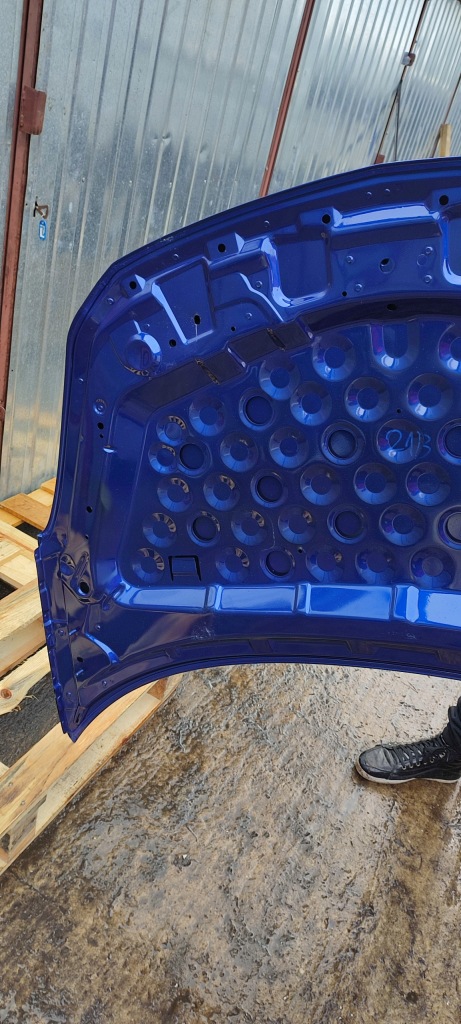 Капот крышка двигателя opel corsa d 07.2006 - 12.2014 без ржавчина цвет z21b в Украине