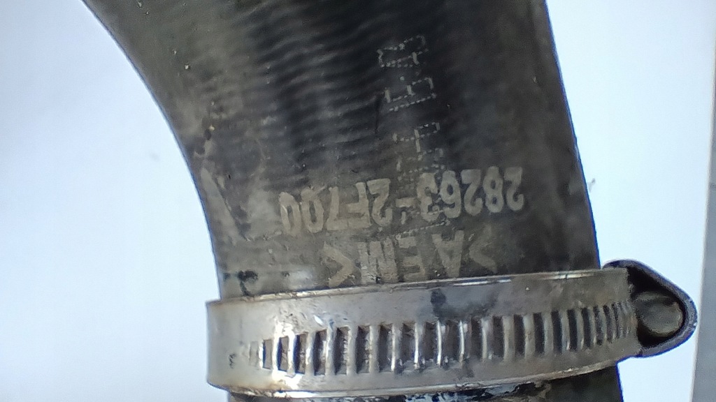 фото №6, Kia sorento iii труба шланг waż интеркулер 2.2 crdi 28263-2f700