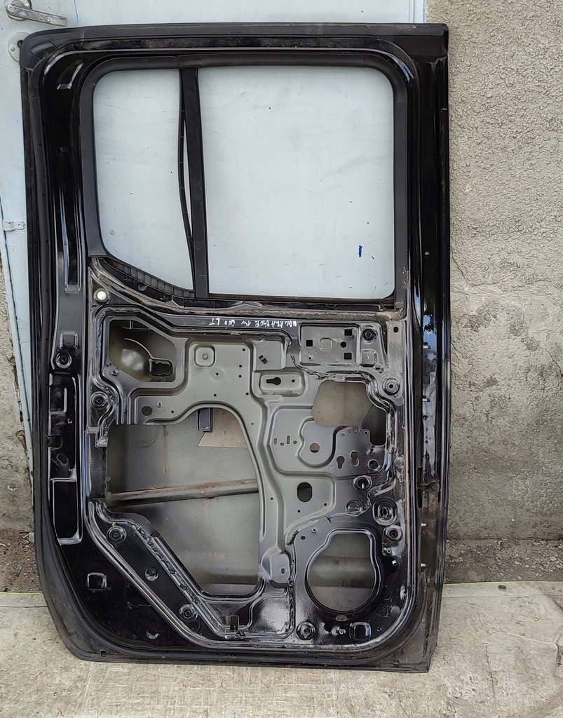 фото №6, Nissan navara d40 lift 15r двері лівий задня лак gn0