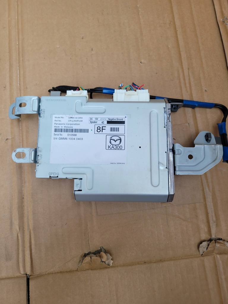 фото №1, Mazda 6 gj 2014r модуль радио блок управления gmm666drx