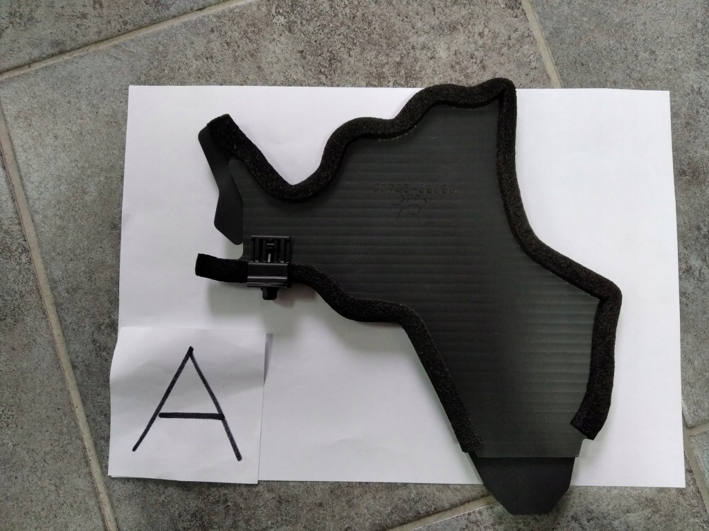 Купити Toyota оригінальний номер 55735-52030 захист жабо поперечина