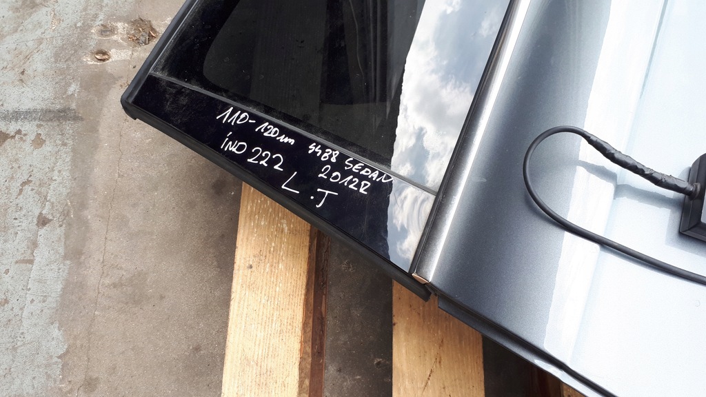 фото №7, S4 b8 lift a4 дверь левая левый задняя задние sedan lx7r