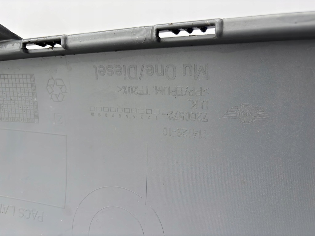 фото №5, Mini cooper r56 lift 10-13 rok бампер задняя 7260572 na139