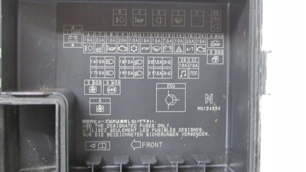 фото №6, Mitsubishi outlander коробка предохранителей 01-