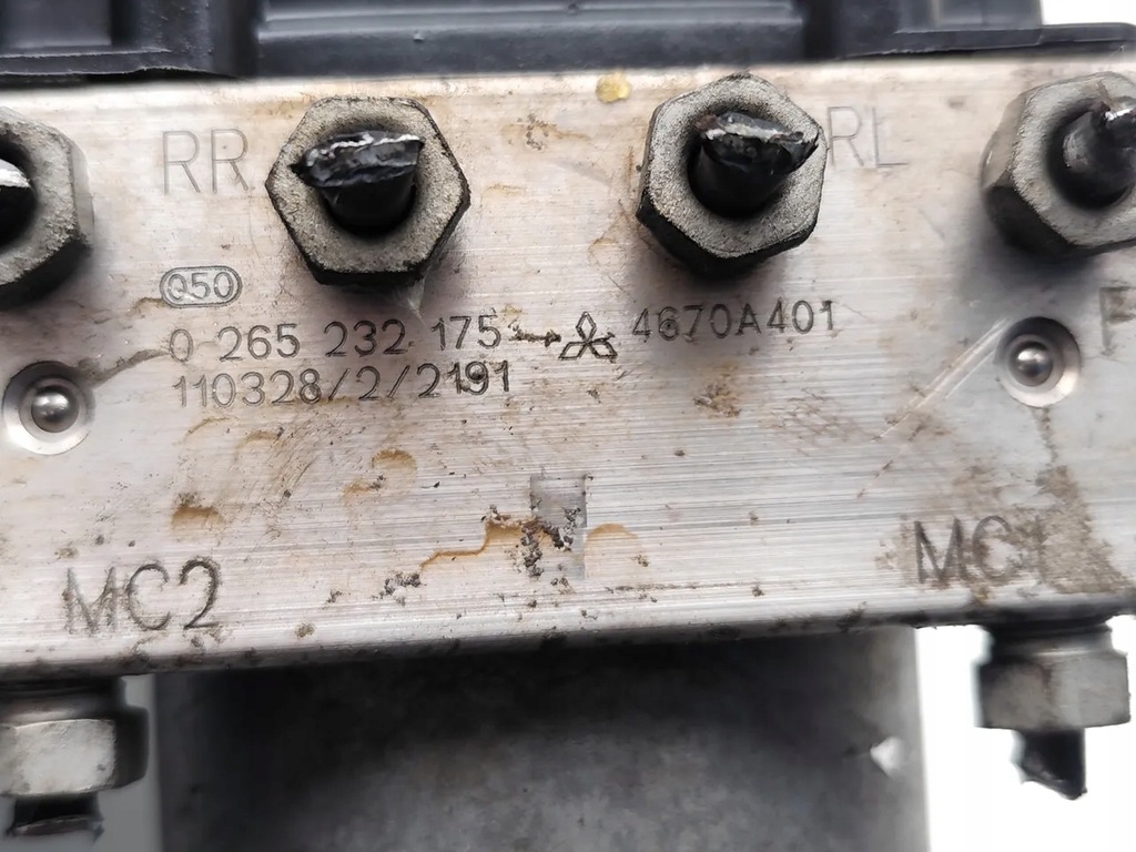 фото №6, Mitsubishi colt насос abs 1.3 бензин 70kw 95 hp 4670a401 0265232175 2011