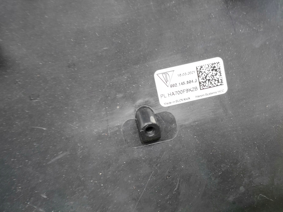 фото №11, Радиатор интеркулер 992145805f porsche 911 992