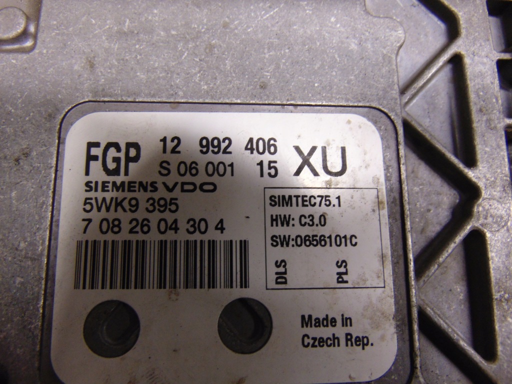 фото №9, Набір стартовий імобілайзер opel astra iii h 1.8 16v бензин автоматична коробка передач europa