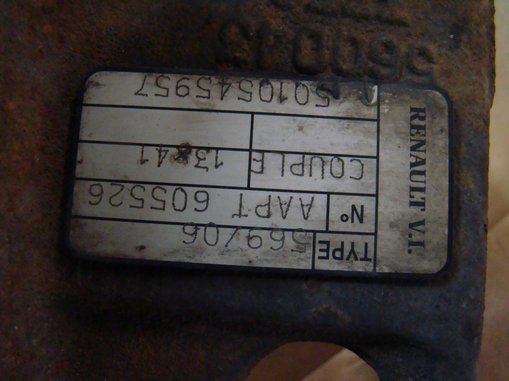 Задній міст диференціал renault mascott 3.0 03-10 8 гвинт 3,5 t 13 x 41 5010545957 Ціна