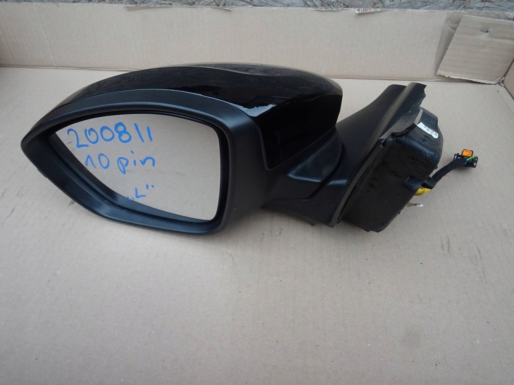 фото №1, Peugeot 2008 ii зеркало левая 10 кабели