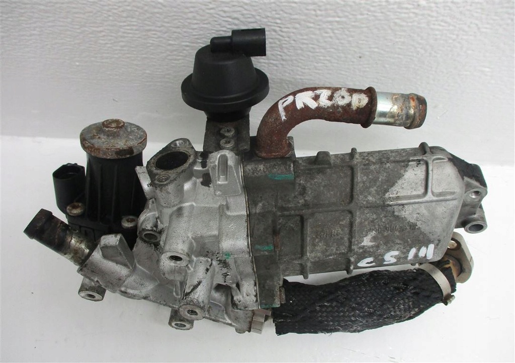 фото №6, Клапан радіатор вихлопних газів egr citroen c5 iii 3.0 hdi 9u3q-9u438-ca