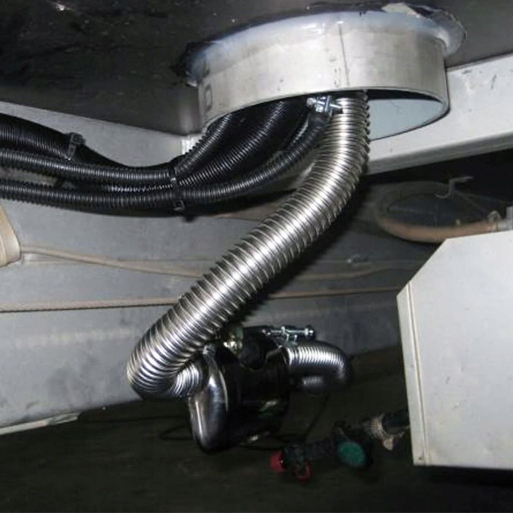 фото №6, Труба выхлопная выхлопных газов wąż выпускной отопитель вспомогательная с гаситель 200cm