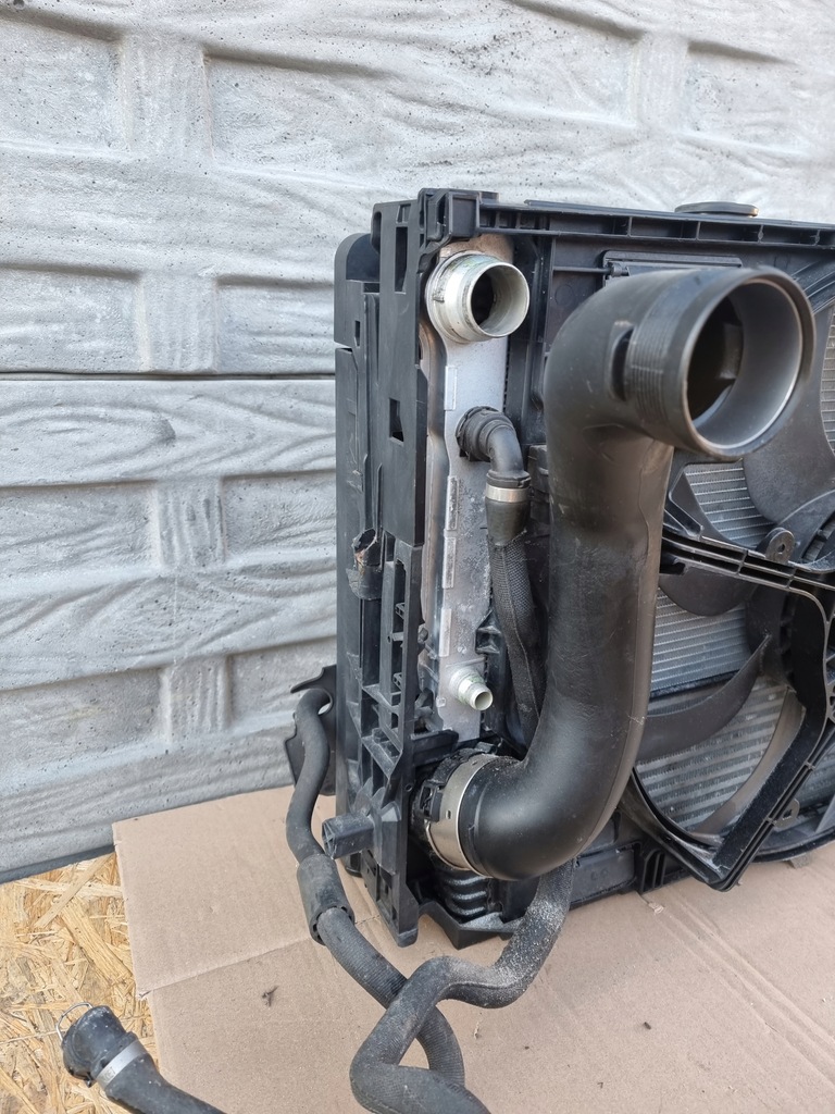 фото №11, Bmw 6 f06 f12 f13 комплект радиатор с корпус 4.4 b 650i