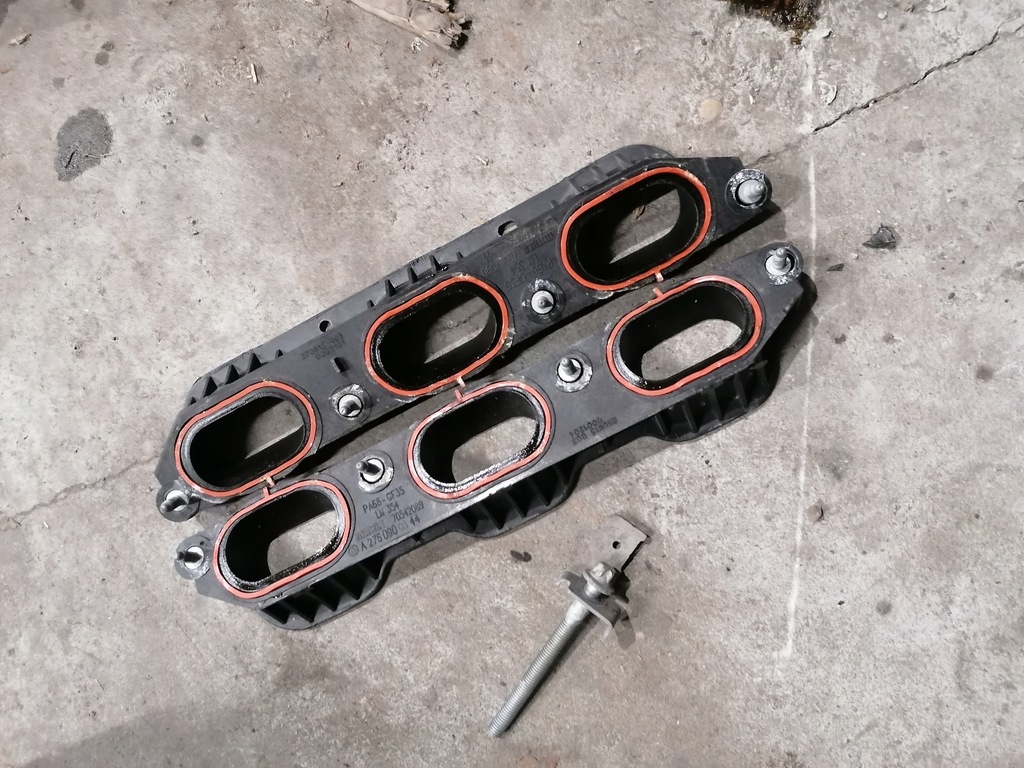 фото №4, Mercedes w212 w218 e400 колектор труба повітрозабірник 3.0