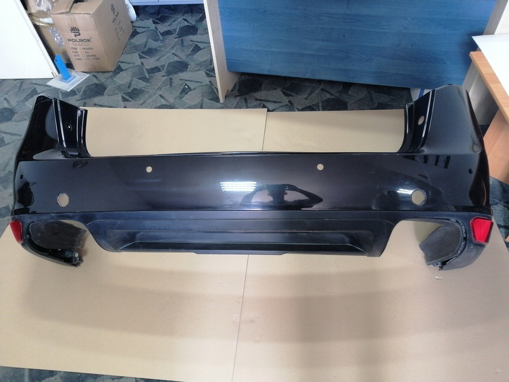 фото №14, Porsche cayenne ii 7p5 бампер задняя задний оригинал