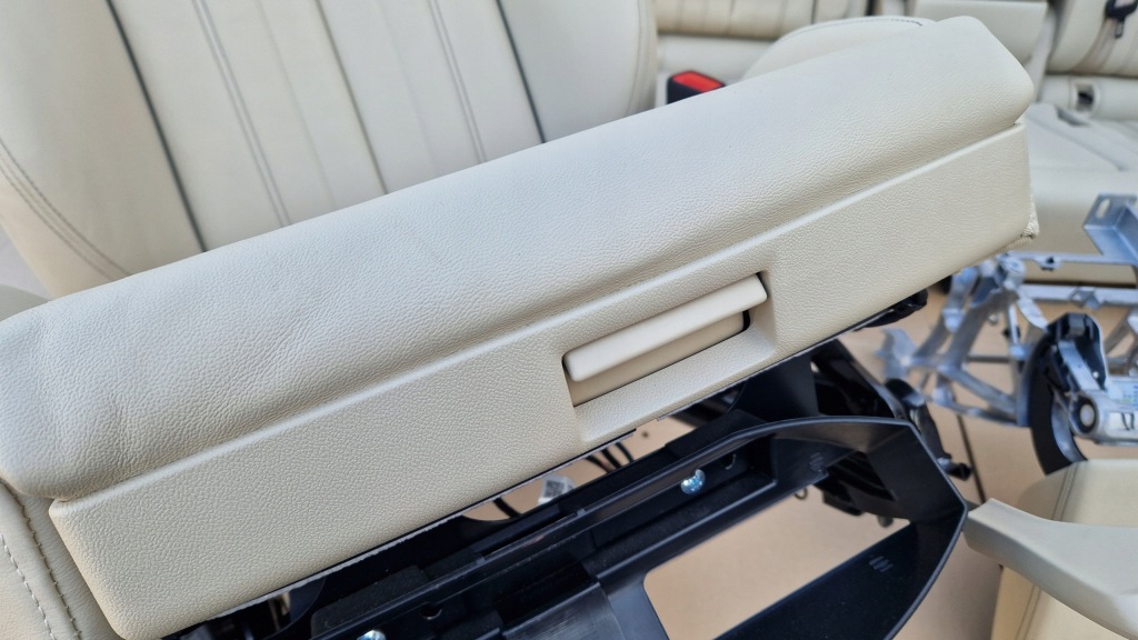 фото №12, Сидіння заднє сидіння обшивки audi q5 lift 80a шкіра електрика підігрів jak nowe