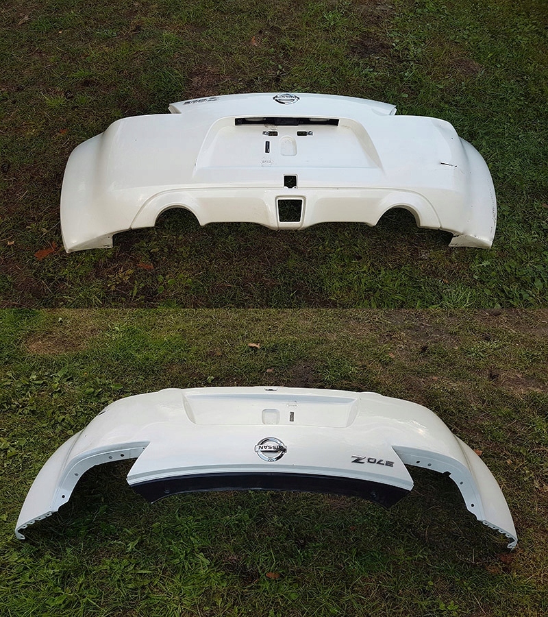 фото №1, Nissan 370z бампер задний задняя хороший
