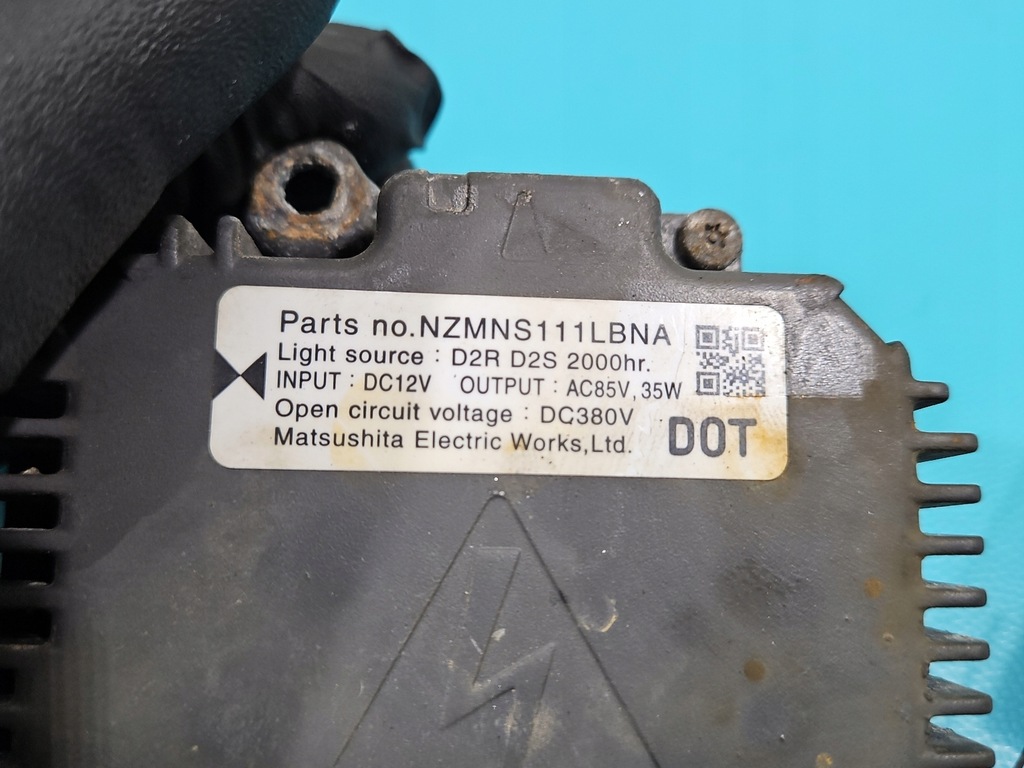 фото №7, Преобразователь ксенон infiniti fx i nzmns111lbna