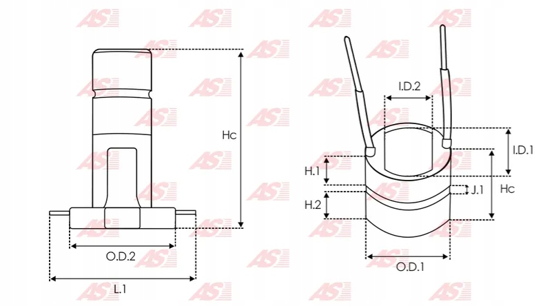 фото №9, Komutator генератора asl9010