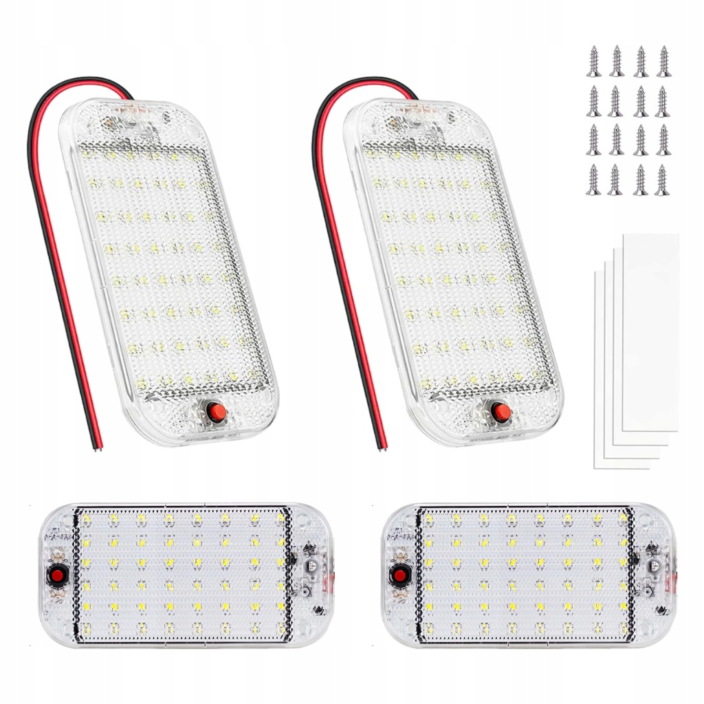 фото №1, Лампа освещение led do багажника лампа потолочная салона автомобиля 4szt