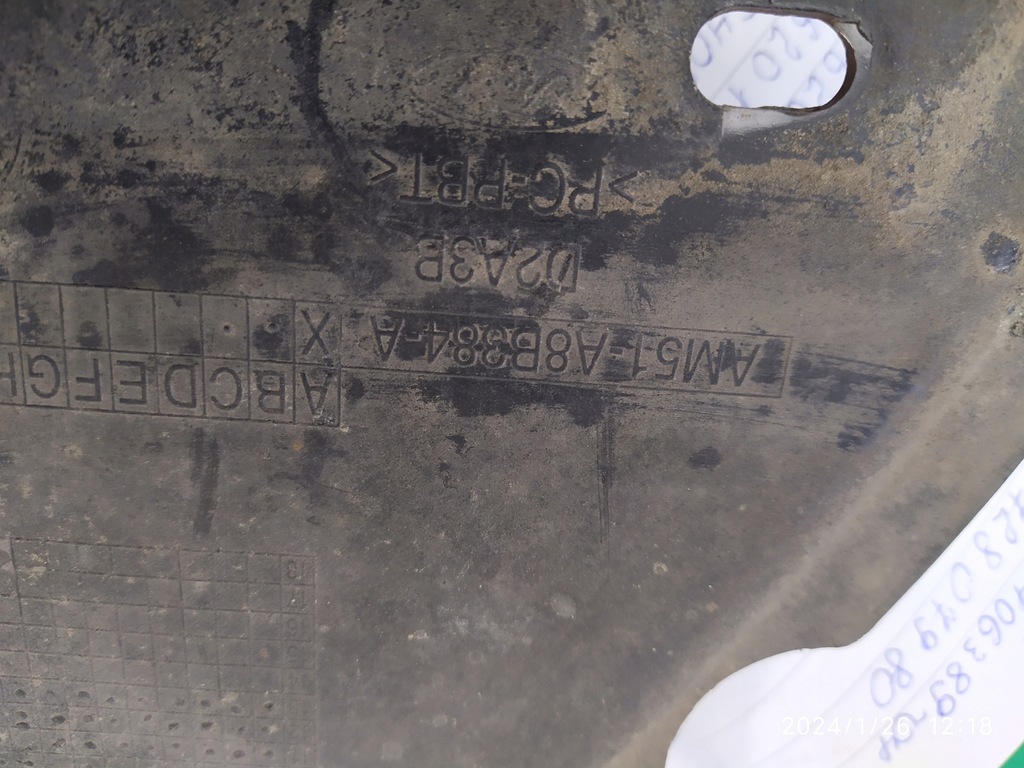 фото №10, Захист плита pod бампер ford c-max mk2 am51a8b384