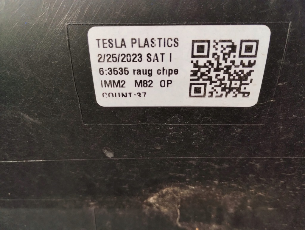 фото №15, Бампер перед нижняя решётка tesla x plaid 1588197 niebieski оригинал хороший