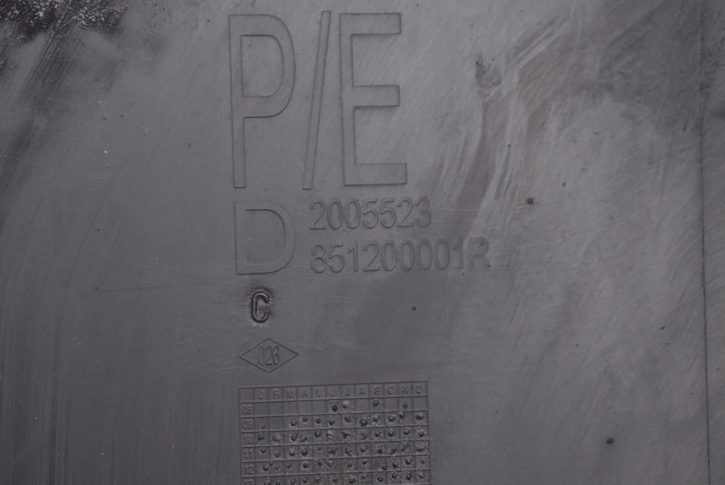 фото №12, Уголок бампера правый задняя чёрный 851200001r opel movano b 10-22