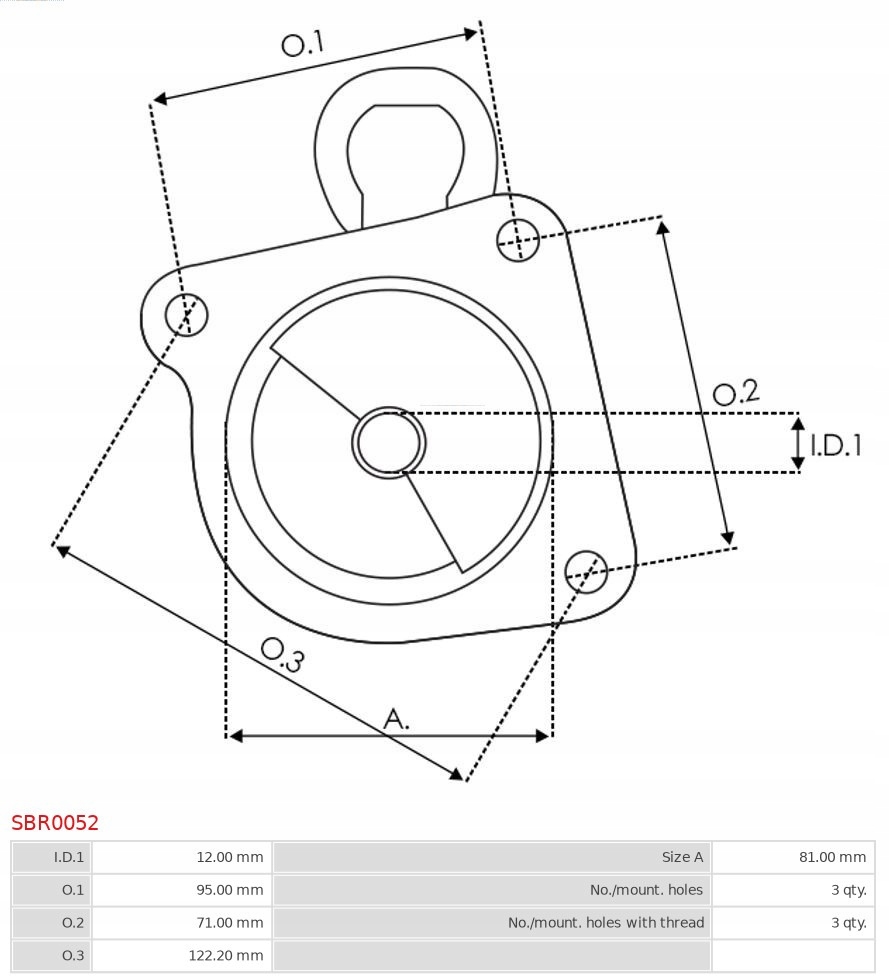 фото №2, Крышка стартер, карбюратора as-pl sbr0052