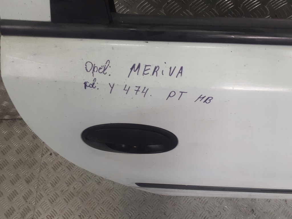 фото №5, Двері правий задня opel meriva a y474