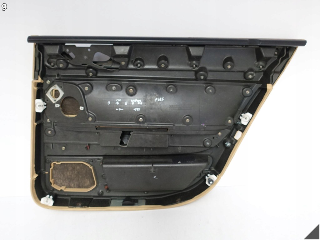 фото №10, Bentley continental flying spur 3w5 06-12 обивка обшивка дверь задняя левая