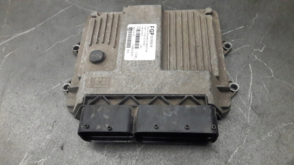 фото №1, 55195818 бортовой компьютер fiat idea 1.3mjd