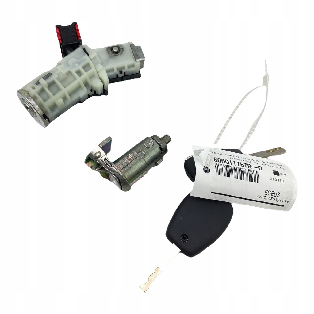 фото №14, Nowa оригінальний номер замок запалювання ключі trafic iii master iii kangoo ii clio iii modus