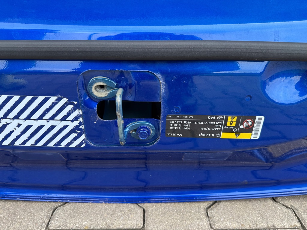 фото №11, Dodge challenger srt передня капот 2015+ комплектна оригінальна