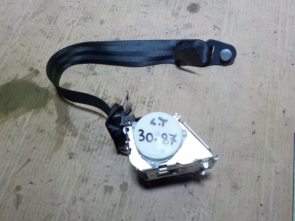 фото №1, Pas безопасности левый задняя peugeot 3008 2.0 hdi