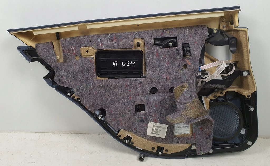 фото №7, Обивка обшивка дверь правый задняя mercedes w211
