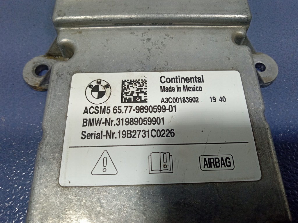 фото №6, Bmw x5 g05 блок керування подушка безпеки 9890599