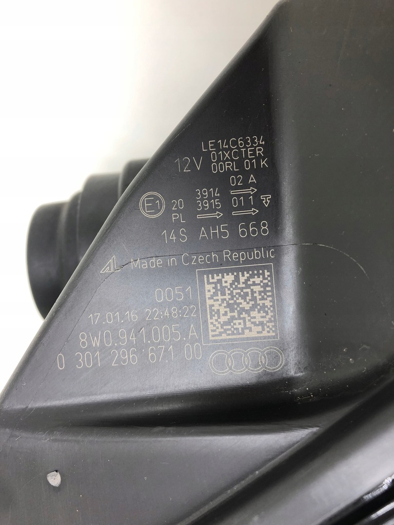 фото №8, Audi a4 b9 ліва лампа ксенон перед anglik комплектна 8w0941005a