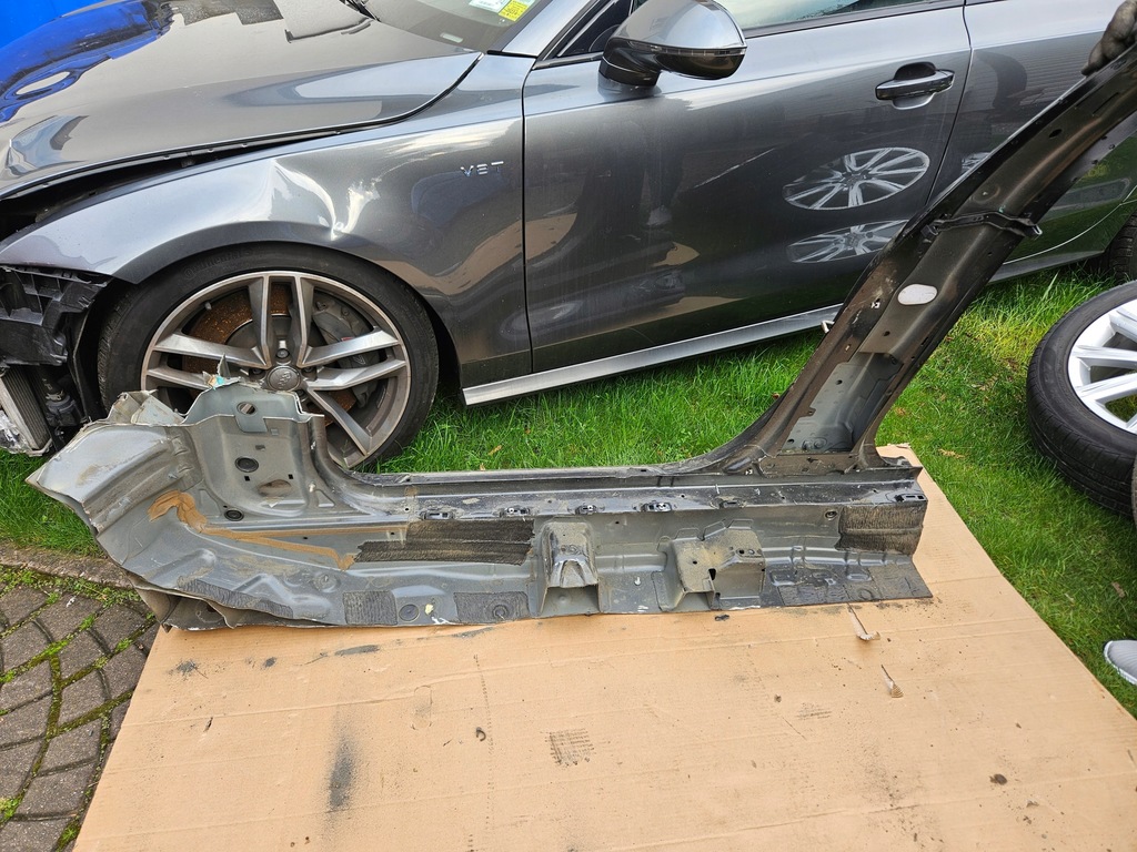 фото №6, Порог блок двигателя правый audi a6 c7 sedan kombi avant