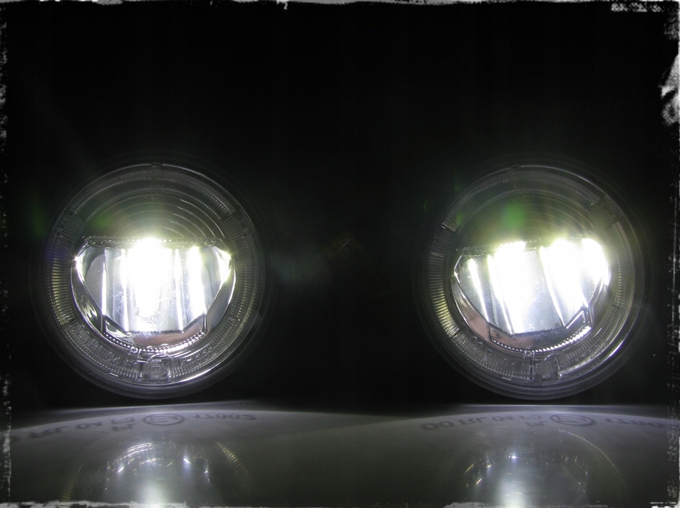 фото №8, 2w1 лампы дневные led + противотуманные фары vw polo iv fl