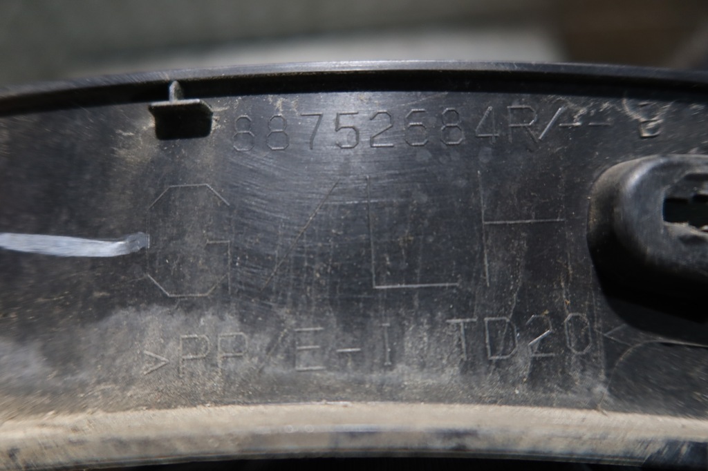 фото №11, Молдинг накладка крыла крыло renault kadjar левый задняя задняя 88752684r